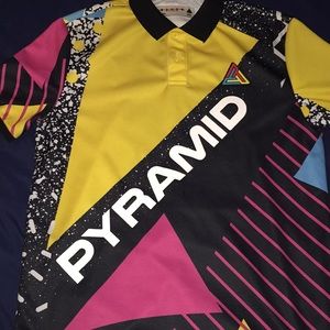 Black pyramid shirt